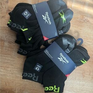 Reebok 2 pack of 6 socks NWT